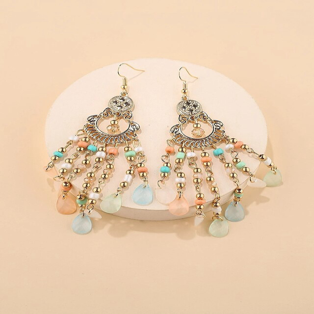 1 Pair Drop Earrings For Women's Birthday Gift Prom Alloy Drop Fashion